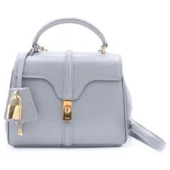 CELINE (セリーヌ) 16 セーズ スモール 2wayバッグ ハンドバッグ ミニバッグ ショルダーバッグ グレー レザー ゴールド金具のサムネイル