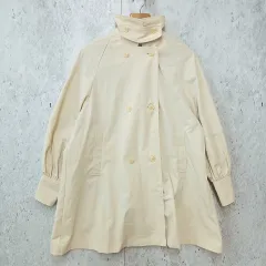 BONLECILL ボンルシール ２Ｗay トレンチコート バックヨーク ボリュームスリーブ ショート アイボリー Fサイズ ◎_◇〇☆のサムネイル