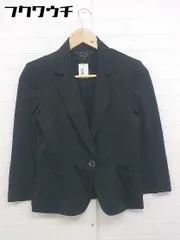 ◇ COUP DE CHANCE クード シャンス シングル 1B 長袖 テーラードジャケット サイズ38 ブラック レディース  【中古】 【1109020013232】