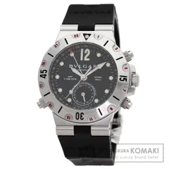 BVLGARI ブルガリ SD38S ディアゴノ スクーバ 腕時計 SS ラバー メンズ [中古]のサムネイル