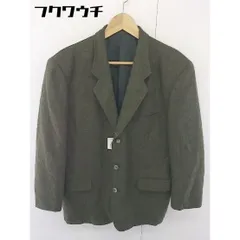 ◇ MEN'S MELROSE メンズ メルローズ 3B 長袖 テーラードジャケット サイズS カーキ メンズ  【中古】 【1109060005464】のサムネイル