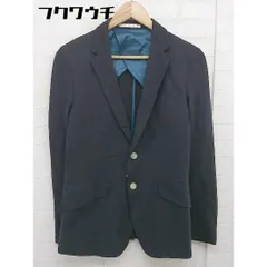 ◇ BOYCOTT ボイコット 2B 背抜き シングル 長袖 テーラードジャケット サイズ 2 ネイビー メンズ  【中古】 【1109090013552】のサムネイル