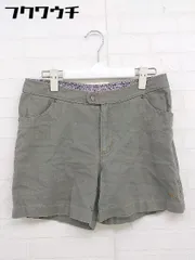 ◇ KAVU カブー ショート パンツ サイズ4 カーキ レディース  【中古】 【1109100016856】のサムネイル