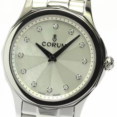 CORUM】コルム 時計 ハートビート ダイヤベゼル クォーツ 箱 余りコマ 