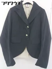 ◇ KBF ケービーエフ URBAN RESEARCH シングル2B 長袖 テーラード　ジャケット サイズ38 ブラック レディース  【1109130000276】のサムネイル