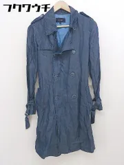 ◇ ◎ MACPHEE マカフィー TOMORROWLAND 長袖 トレンチコート サイズ38 ネイビー レディース  【中古】 【1109100024707】のサムネイル