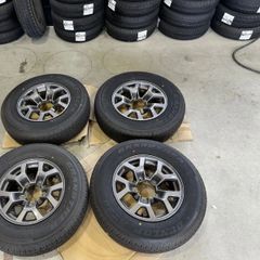 ジムニーシエラ純正タイヤアルミセット4本195/80R15管理099 - メルカリ