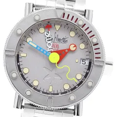 アラン・シルベスタイン Alain Silberstein マリーンG GMT 500本限定 自動巻き ボーイズ 箱・保証書付き_895372のサムネイル