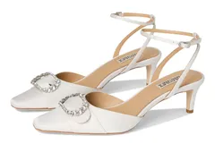 バッジェリーミシュカ レディース シューズ ヒール Badgley Mischka Odesza Soft White ホワイト