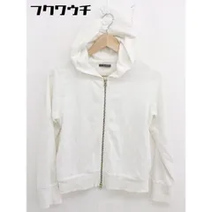 ◇ URBAN RESEARCH ROSSO アーバンリサーチ ロッソ ダブルジップ 長袖 パーカー サイズF アイボリー レディース  【1109220008946】のサムネイル
