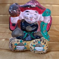 【レトロ ビンテージ】郷土 土人形 熊押え金時 金太郎 まさかり レトロ ビンテージ】郷土 土人形 熊押え金時 金太郎 まさかり - メルカリ
