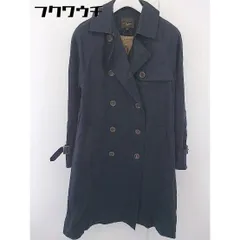 ■ Demi-Luxe BEAMS デミルクス ビームス トレンチ コート サイズ36 ネイビー レディース  【1109270010098】のサムネイル