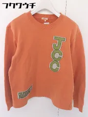 ◇ CASTELBAJAC カステルバジャック ワッペン キッズ 子供服 長袖 トレーナー サイズM オレンジ グリーン メンズ  【中古】 【1110210010351】のサムネイル