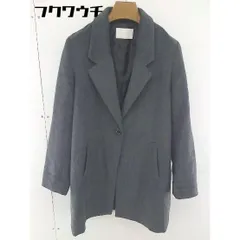 ◇ who's who Chico フーズフーチコ 長袖 チェスターコート サイズ F グレー レディース  【中古】 【1110260008575】のサムネイル