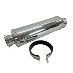 侍】ハス切り サイレンサー 銀50．8バンド バネ/ 汎用CBX400F