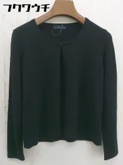 ◇ JOURNAL STANDARD ジャーナルスタンダード ウール ニット 長袖 カーディガン ブラック レディース  【中古】 【1111020002185】