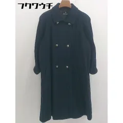 ■ Lui Chantant ルイシャンタン 長袖 ロング コート サイズ7 ネイビー レディース  【中古】 【1111040010207】のサムネイル