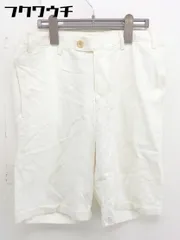 ◇ Adam et Rope' un アダムエロペ ロールアップ ストレッチ ハーフパンツ サイズ40 アイボリー レディース  【中古】 【1111050004449】のサムネイル