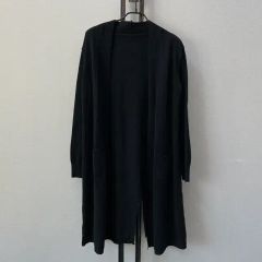 セオリーリュクス Theory luxe ロングカーディガン ブラック 黒 - メルカリ