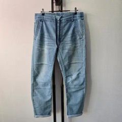 ETERNAL 備中倉敷工房 ストレッチクレイジーデニムトラウザーパンツ 