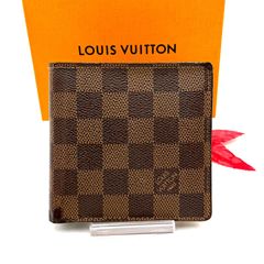 ルイヴィトン ダミエ ポルトフォイユ マルコ 二つ折り財布 N61665