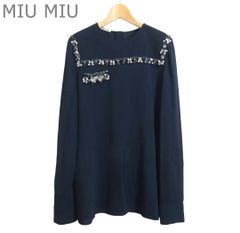miu miu チェック柄長袖シャツ サイズ36 ミュウミュウ - メルカリ