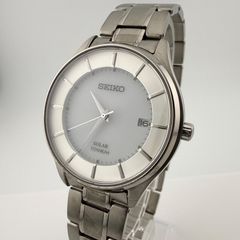SEIKO】セイコーソーラーチタン腕時計 V157-0BX0 SBPX101 - メルカリ