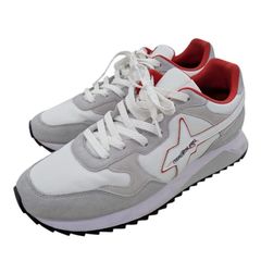 HI-TEC HTS74 スニーカー 白赤黒系 EU44サイズ vibram - メルカリ