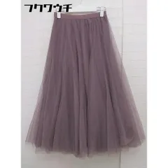 ◇ fifth フィフス チュール ロング フレア スカート サイズM ピンク系 レディース  【中古】 【1111240007304】
