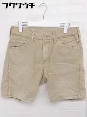◇ Wrangler ラングラー ロゴ ハーフパンツ サイズS ベージュ レディース  【中古】 【1111250007110】のサムネイル