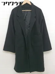 ■ ◎ Girly Doll ガーリードール 長袖 チェスター コート サイズL ブラック レディース  【1111250000999】のサムネイル