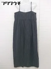 ◇ CLOCHE クロシェ キャミソール ロング ワンピース サイズ02 ブラック系 レディース  【中古】 【1111260011022】のサムネイル