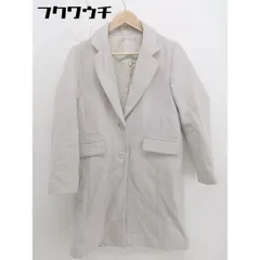 ■ MERCURYDUO マーキュリーデュオ 長袖 チェスターコート サイズM オフホワイト レディース  【中古】 【1112010035251】のサムネイル