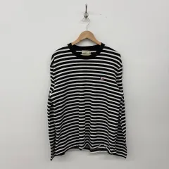 メゾンキツネ ストライプ 長袖 Tシャツ メンズXLのサムネイル