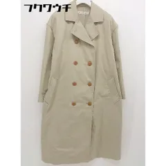 ■ ◎ CHILD WOMAN チャイルドウーマン スリット 長袖 トレンチ コート サイズF ライトベージュ レディース  【中古】 【1112080008681】のサムネイル