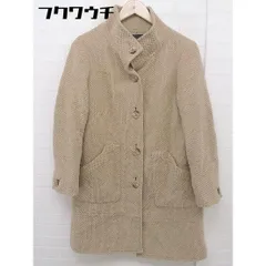 ■ NEWYORKER ニューヨーカー ハイネック 長袖 コート サイズ9AR ベージュ レディース  【中古】 【1112140013327】