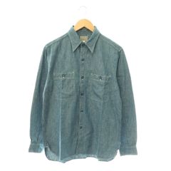 希少サイズ17◎』Buzz Rickson'sシャンブレーワークシャツ 半袖 - メルカリ
