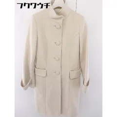 ■ QUEENS COURT クイーンズコート ウール 長袖 コート サイズ1 ベージュ レディース  【中古】 【1112160007337】のサムネイル