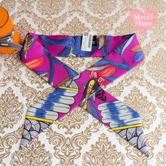 ❤お得なお品❤スカーフリング ジャンボ シルバー金具 エルメス