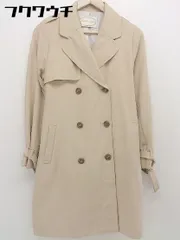 ◇ ◎ MAJESTIC LEGON マジェスティックレゴン 長袖 トレンチコート サイズ M ベージュ レディース  【中古】 【1112200006399】のサムネイル