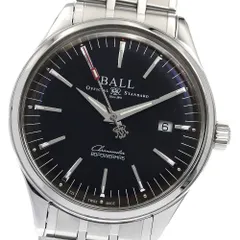 ボールウォッチ BALLWATCH NM3280D-S1CJ-BK マニュファクチュア80 デイト 自動巻き メンズ 美品 保証書付き_889098のサムネイル