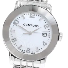 センチュリー CENTURY 648.7.U.N1B.12.SF エレガンス タイムジェム 11Pダイヤ クォーツ レディース 良品 保証書付き_898271のサムネイル