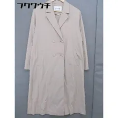 ◇ NATURAL BEAUTY BASIC ナチュラル ビューティー ベーシック 長袖 チェスターコート サイズM ベージュ レディース  【中古】 【1112290002806】のサムネイル