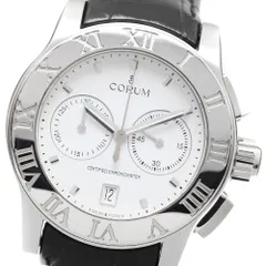 コルム CORUM 02.0012/984.715.20/0F01 EB77 ロムロス クロノグラフ デイト 自動巻き メンズ 保証書付き_908900のサムネイル