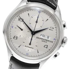 ボーム＆メルシェ Baume & Mercier MOA10123 クリフトン クロノグラフ 自動巻き メンズ 良品 _910842のサムネイル