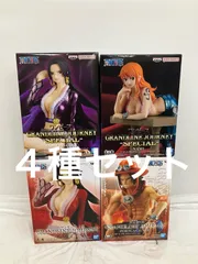 未開封 ONE PIECE ワンピース GRANDLINE JOURNEY フィギュア ４種 LF5684 f099