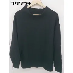◇ antiqua patterntorso ボトルネック スウェット 長袖 カットソー ブラック レディース  【中古】 【1202090003759】のサムネイル