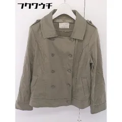 ◇ ◎ any SiS エニィスィス ダブルボタン 2WAY 長袖 ブルゾン サイズ 2 カーキ レディース  【中古】 【1202070002918】のサムネイル