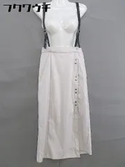 ◇ ◎ PAGEBOY ページボーイ ALICIA サスペンダー付 ロング タイト スカート サイズM グレー レディース  【中古】 【1202100005070】のサムネイル