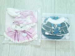 いつぬい おきがえシリーズ ジャージエプロン ジャージメイド ピンク